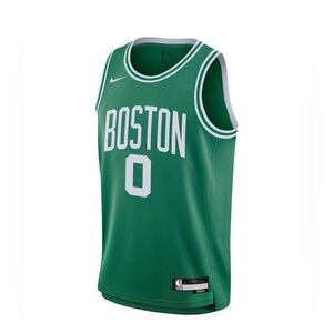 Youth Boston Celtics Jayson Tatum Nike Kelly Green Swingman Jersey Icon Edition